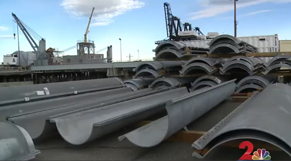 Crews race to make repairs at Port of Anchorage ahead of Modernization Program