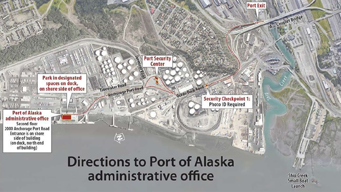Contact Us Port Of Alaska In Anchorage